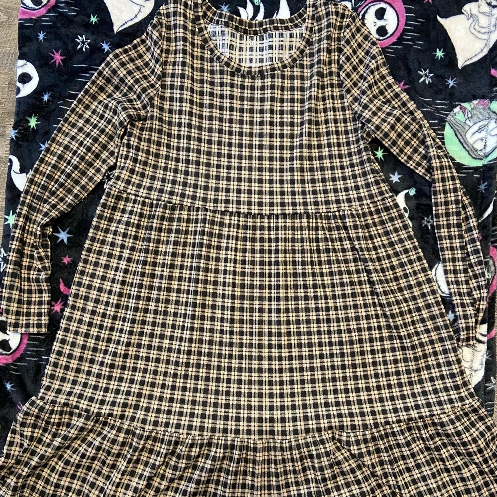 SO long-sleeve skater dress